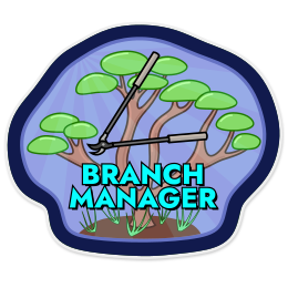 Branch Manager Sticker