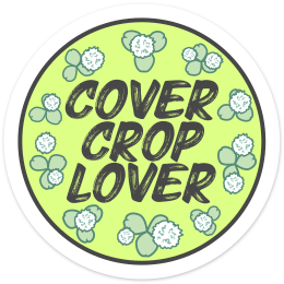 Cover Crop Lover Sticker